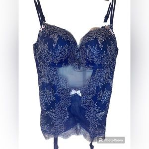 Blue Victoria Secret Corset